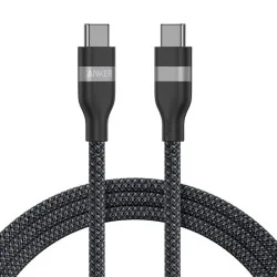 Anker Usb-C To Usb-C Cable 240W (Upcycled-Braided) (1.8M/6Ft) -Black - Black